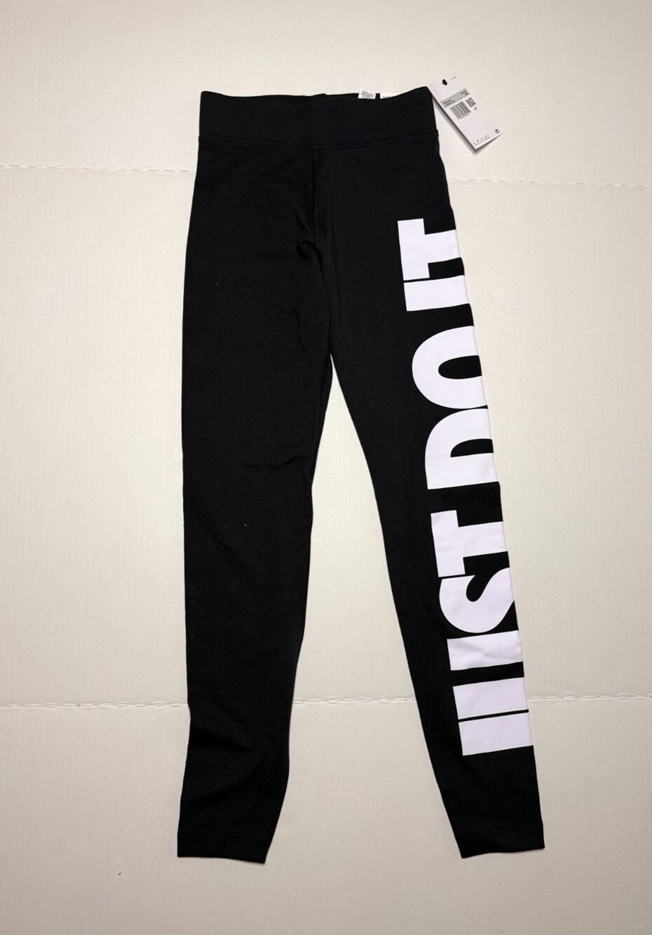 Nike Sportswear Essential High-Waisted Just Do It Women's Leggings XS Black NWT